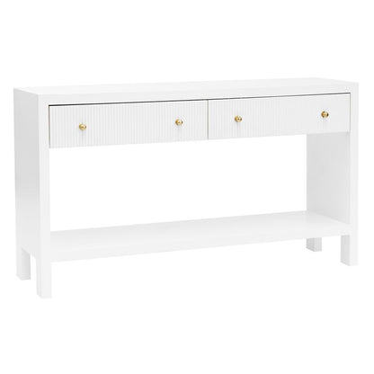 Vittoria Console Table - White