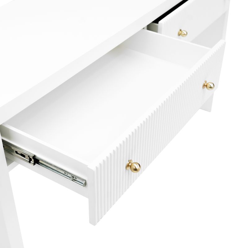 Vittoria Console Table - White