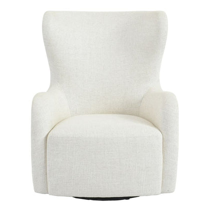 Onda Swivel Arm Chair - Natural Linen