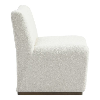 Matis Occasional Chair - White Boucle