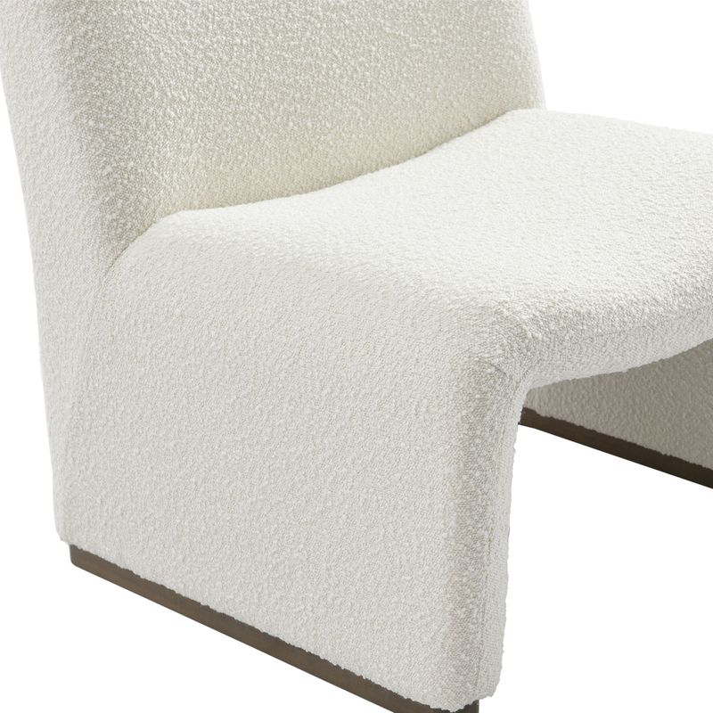 Matis Occasional Chair - White Boucle