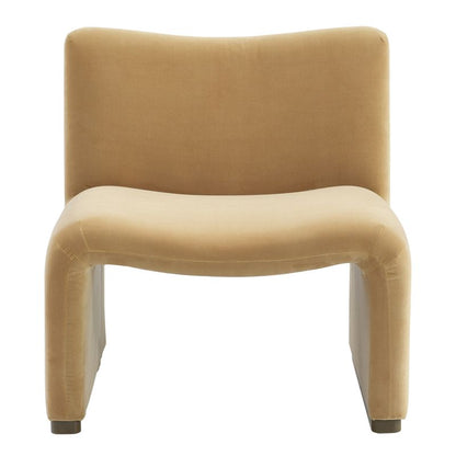 Matis Occasional Chair - Ochre Velvet