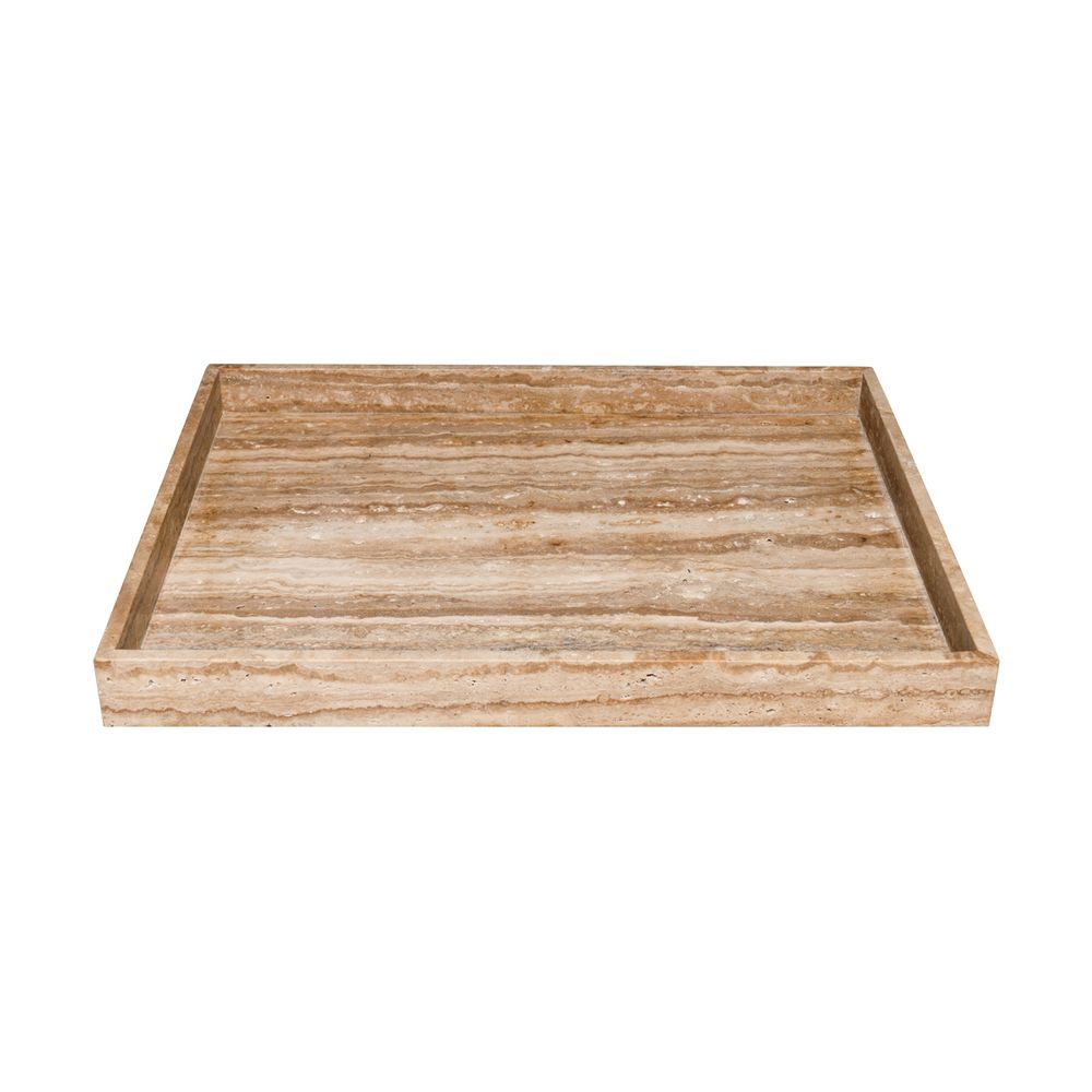 Remo Tray - Large Travertine