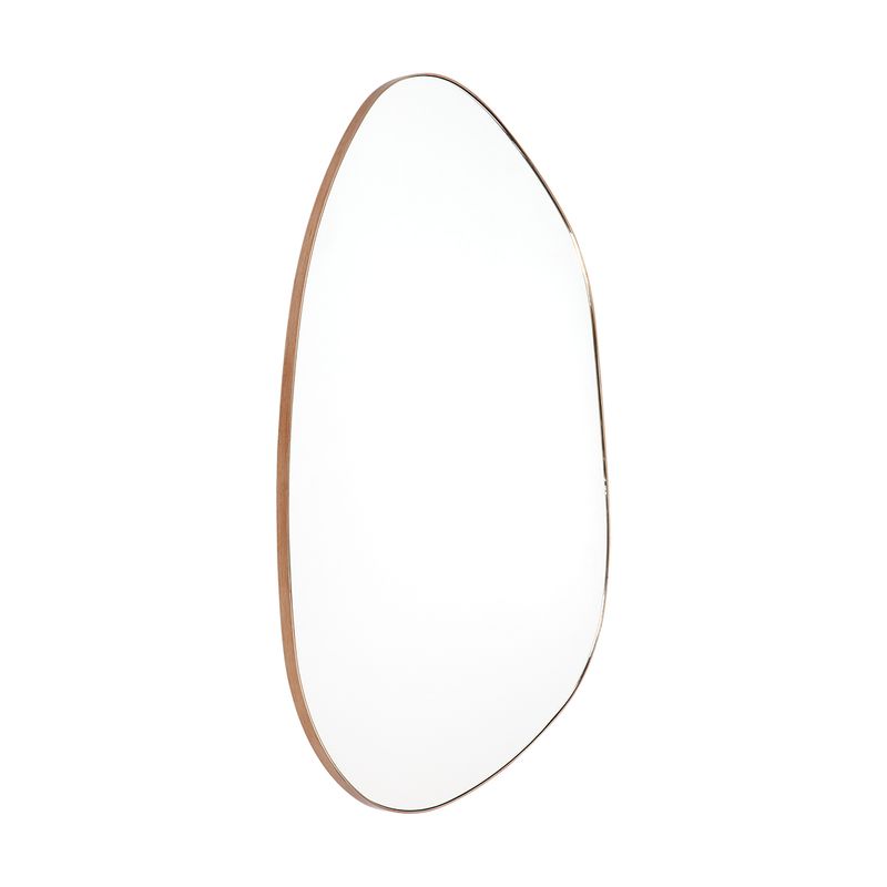 Galet Wall Mirror - Small Antique Gold