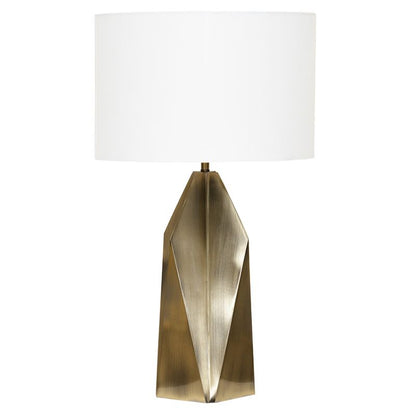 Cubis Table Lamp - Brass