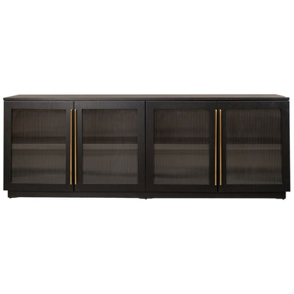 Francisco Oak Buffet – Black