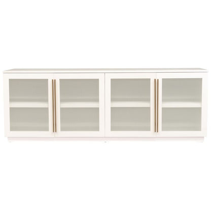 Francisco Oak Buffet – White