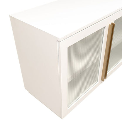 Francisco Oak Buffet – White