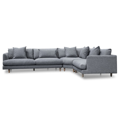 Right Return Modular Sofa - Graphite Grey