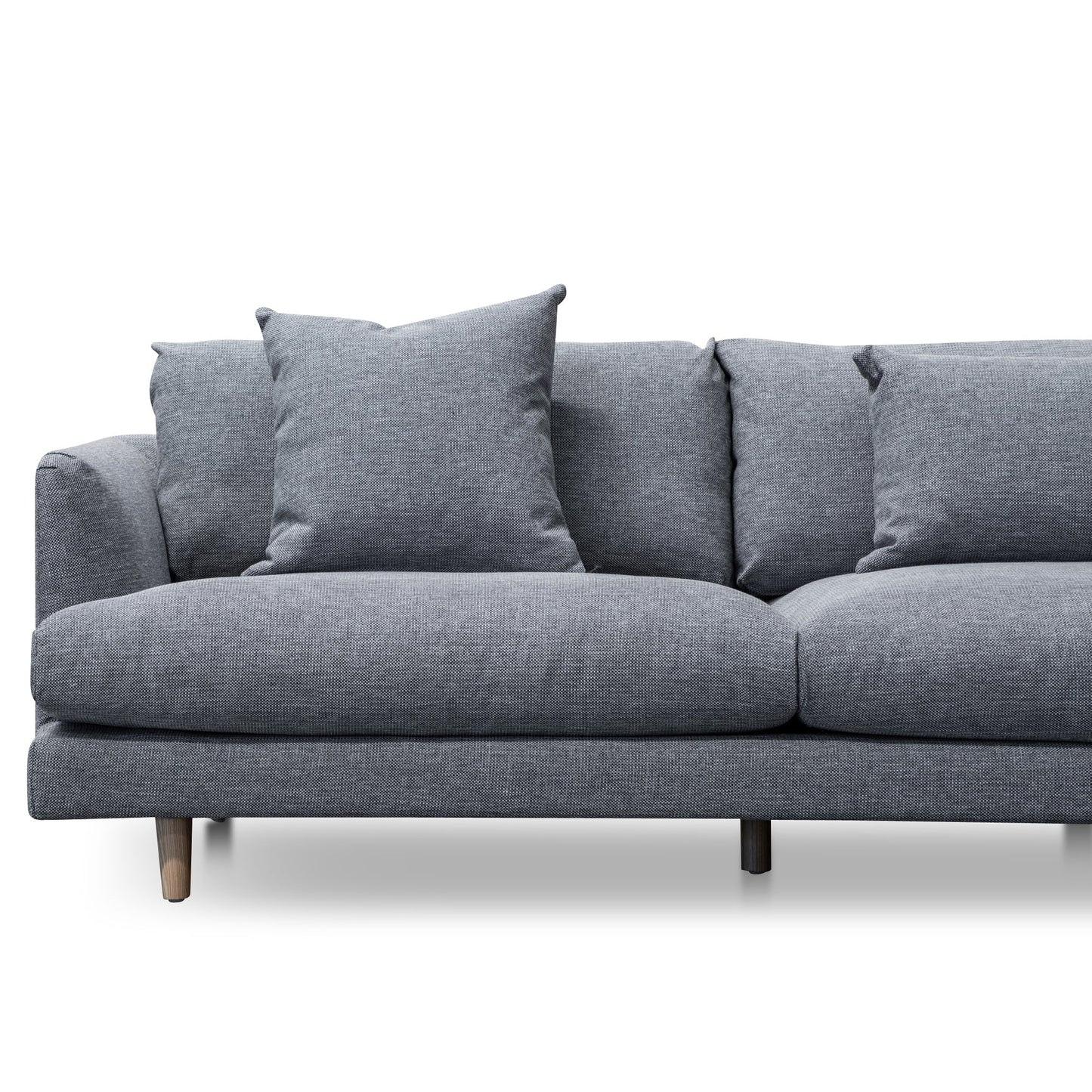 Right Return Modular Sofa - Graphite Grey