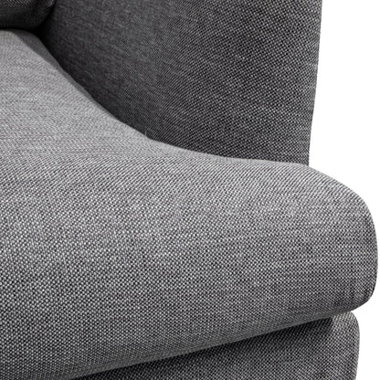 Right Return Modular Sofa - Graphite Grey