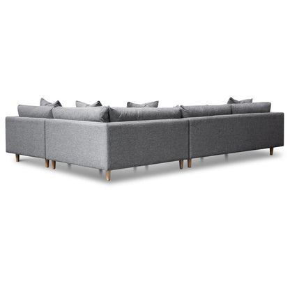 Right Return Modular Sofa - Graphite Grey