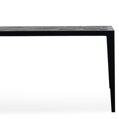 Dark Natural Console Table