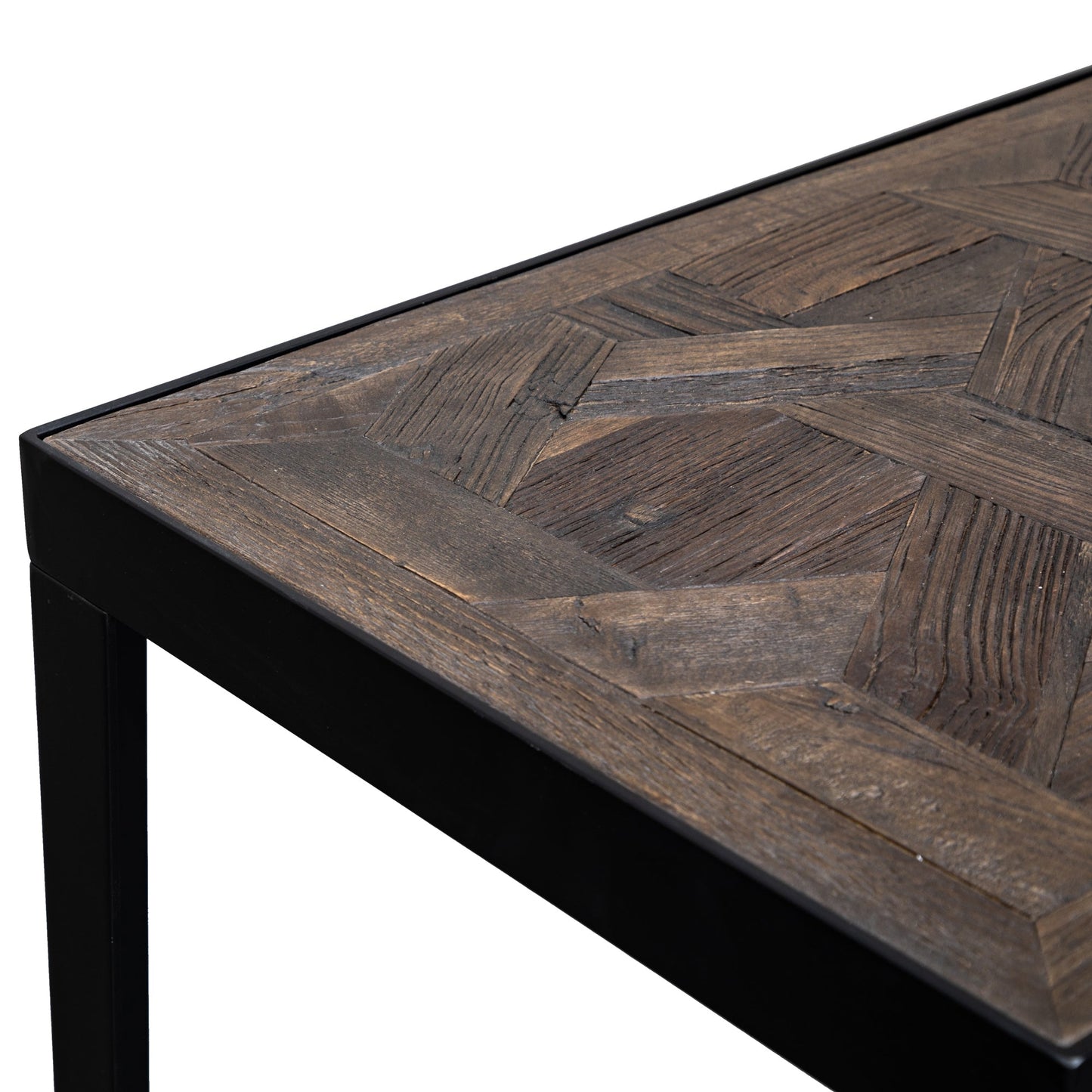 Dark Natural Console Table