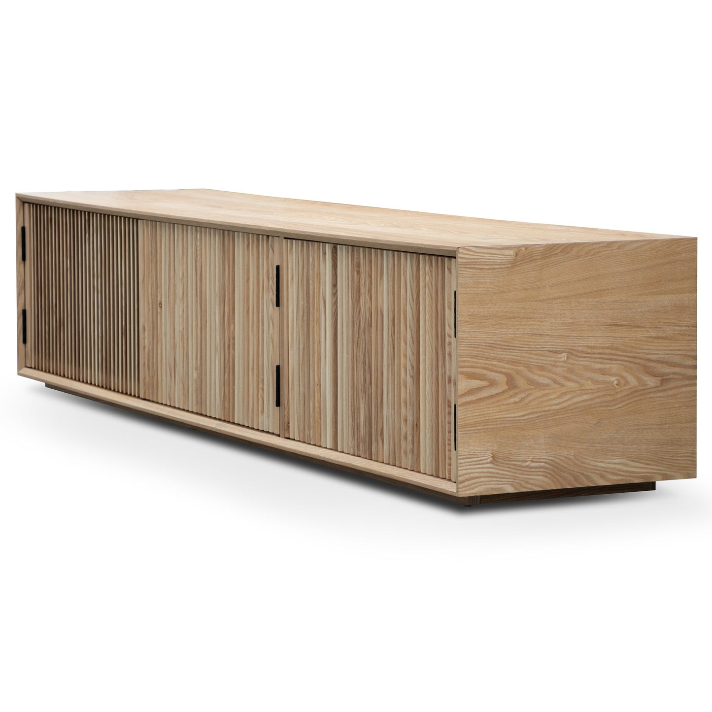 Natural Entertainment TV Unit with  Ash Veneer - 2m