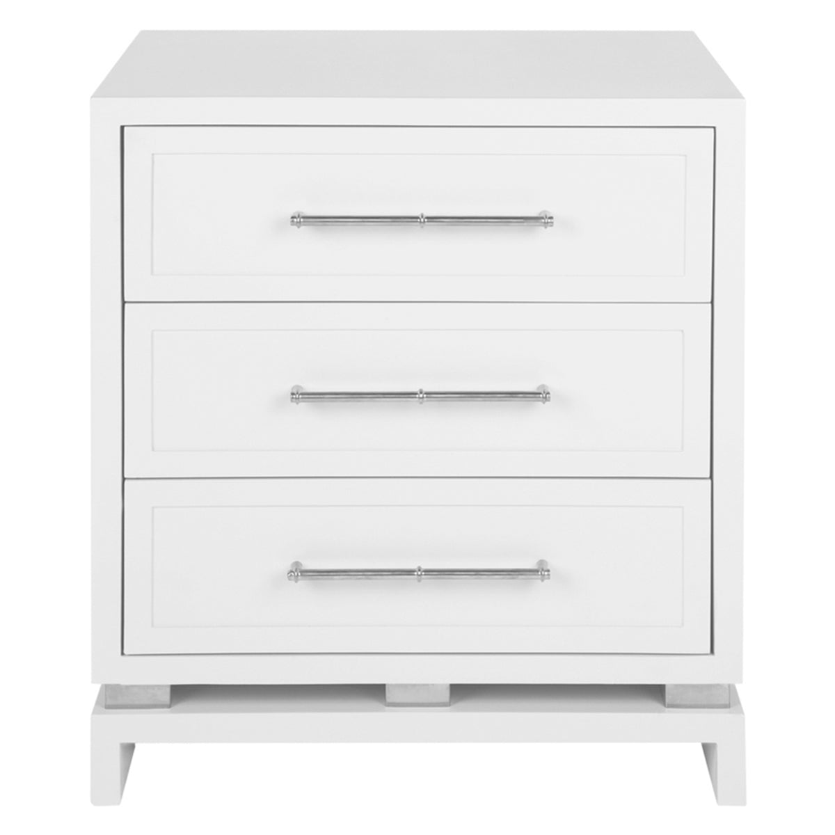 Peyton Bedside Table - Large White