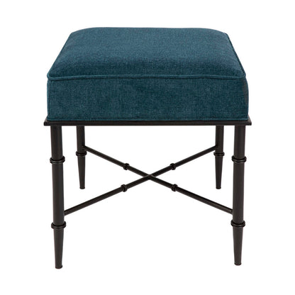 Aciento Stool - Teal Chenille