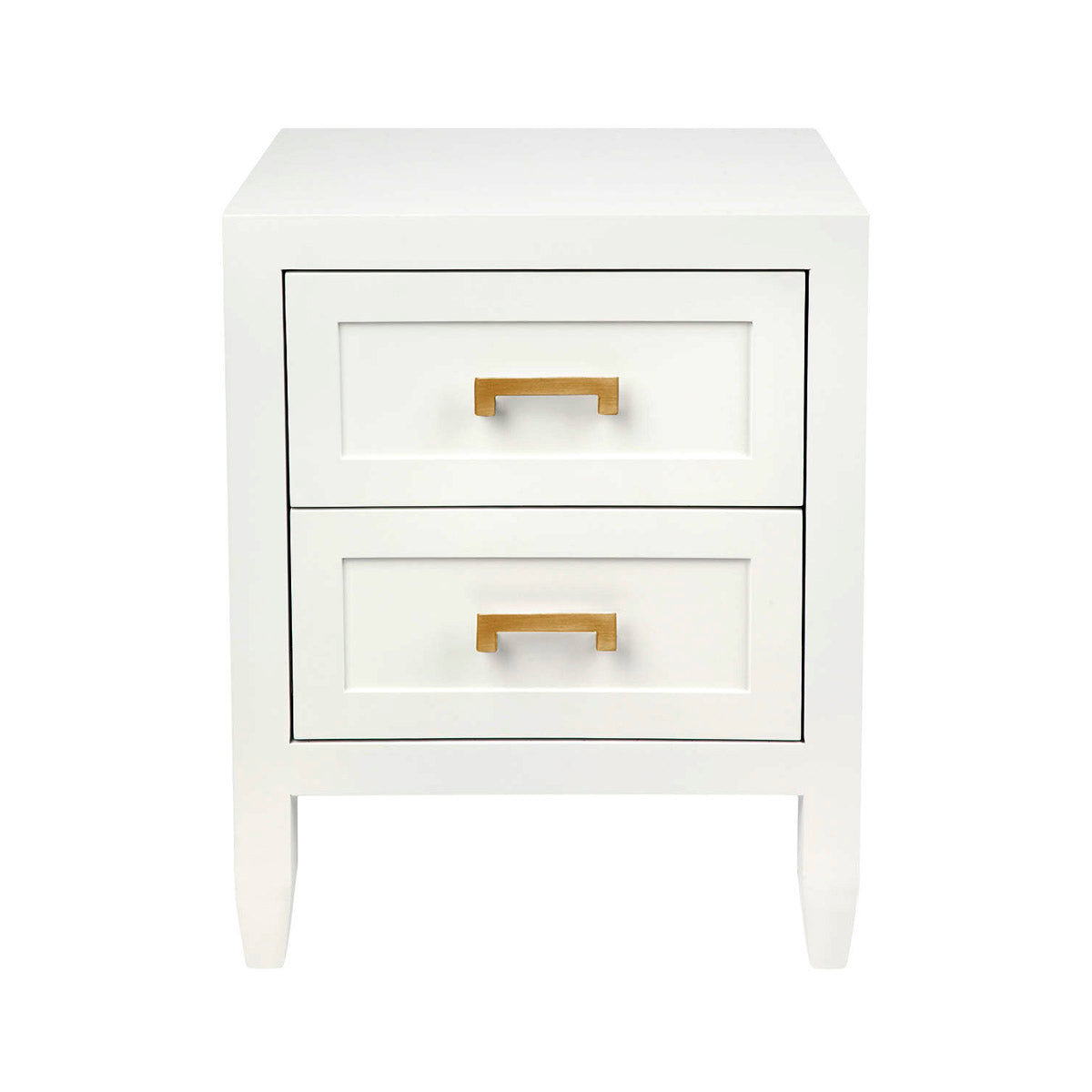 Sophia Bedside Table - Small White