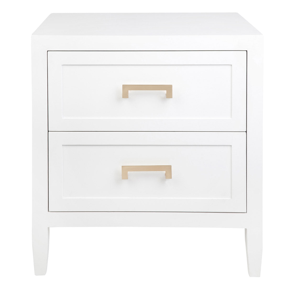 Sophia Bedside Table - Large White