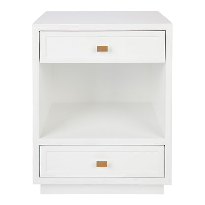 Mason Bedside Table - White