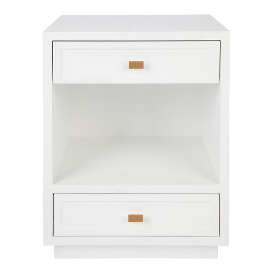 Mason Bedside Table - White