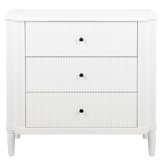 Estelle 3 Drawer Chest - White