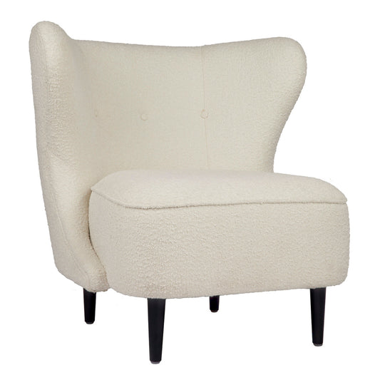 Adeline Occasional Chair - White Boucle