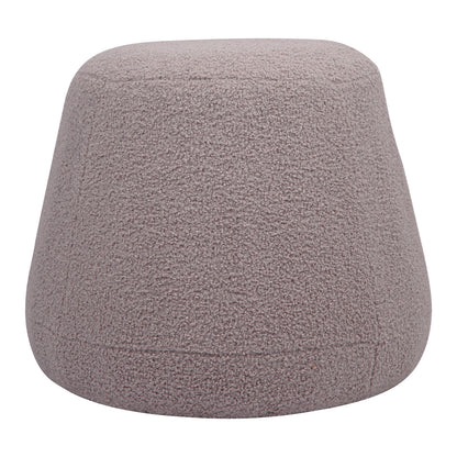 Dot Stool - Lilac Grey Sherpa