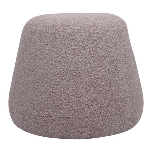 Dot Stool - Lilac Grey Sherpa