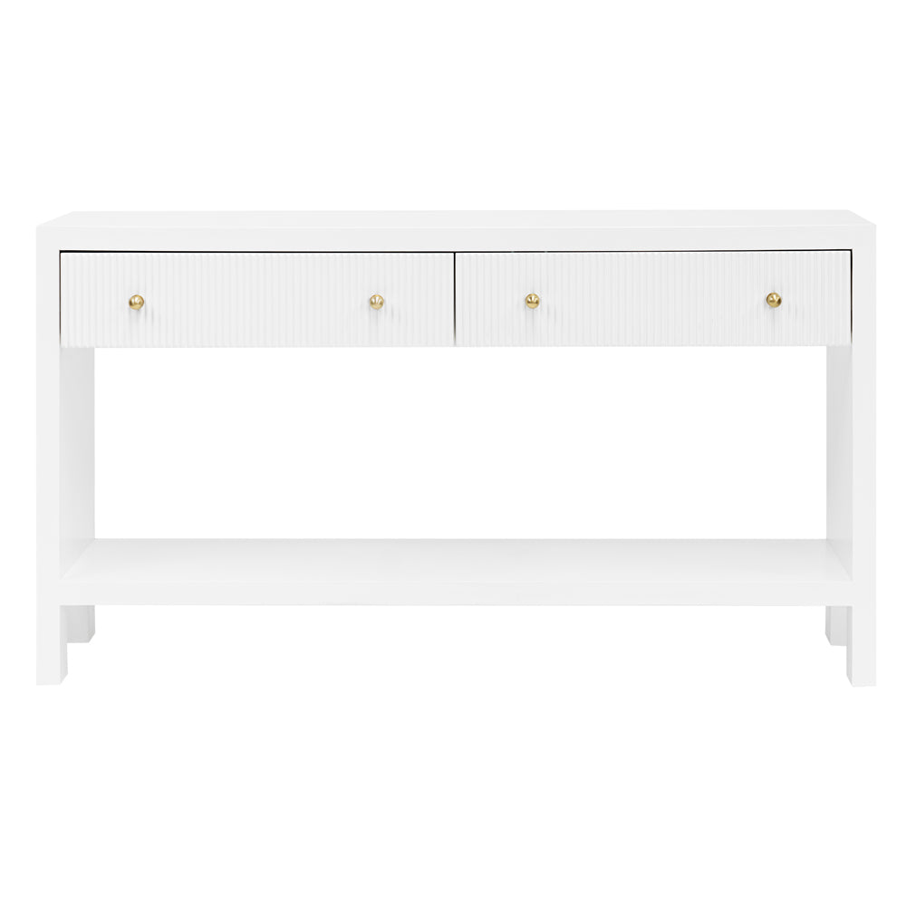 Vittoria Console Table - White