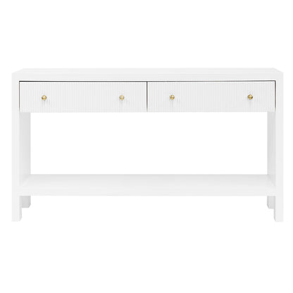 Vittoria Console Table - White