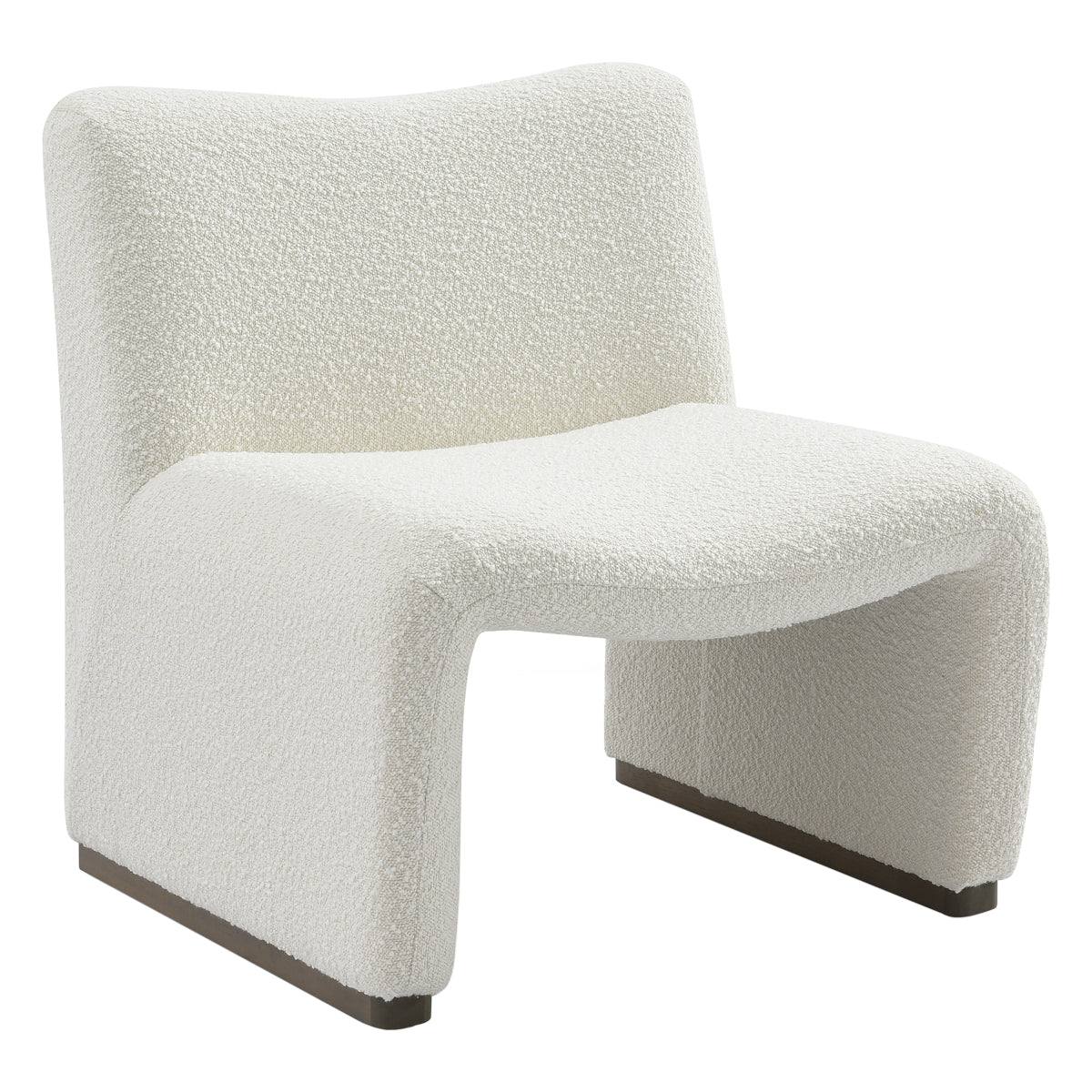 Matis Occasional Chair - White Boucle