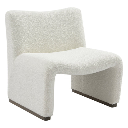 Matis Occasional Chair - White Boucle