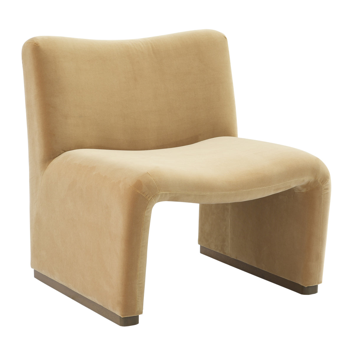 Matis Occasional Chair - Ochre Velvet