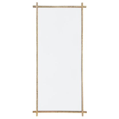 Vincenzo Floor Mirror - Gold Leaf