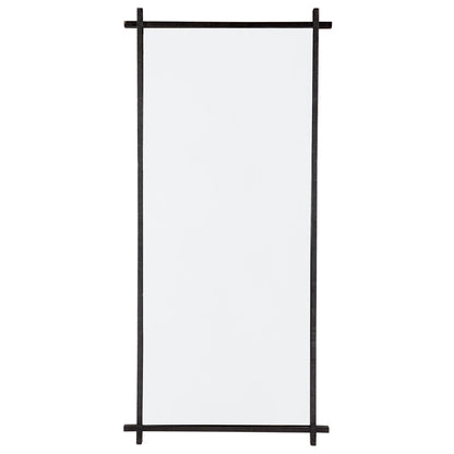 Vincenzo Floor Mirror - Black