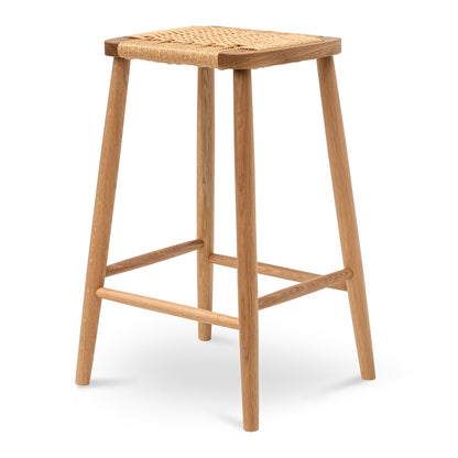 Natural Rattan Bar Stool (65cm)