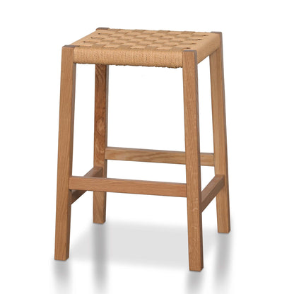 Natural Rattan Bar Stool (65cm)