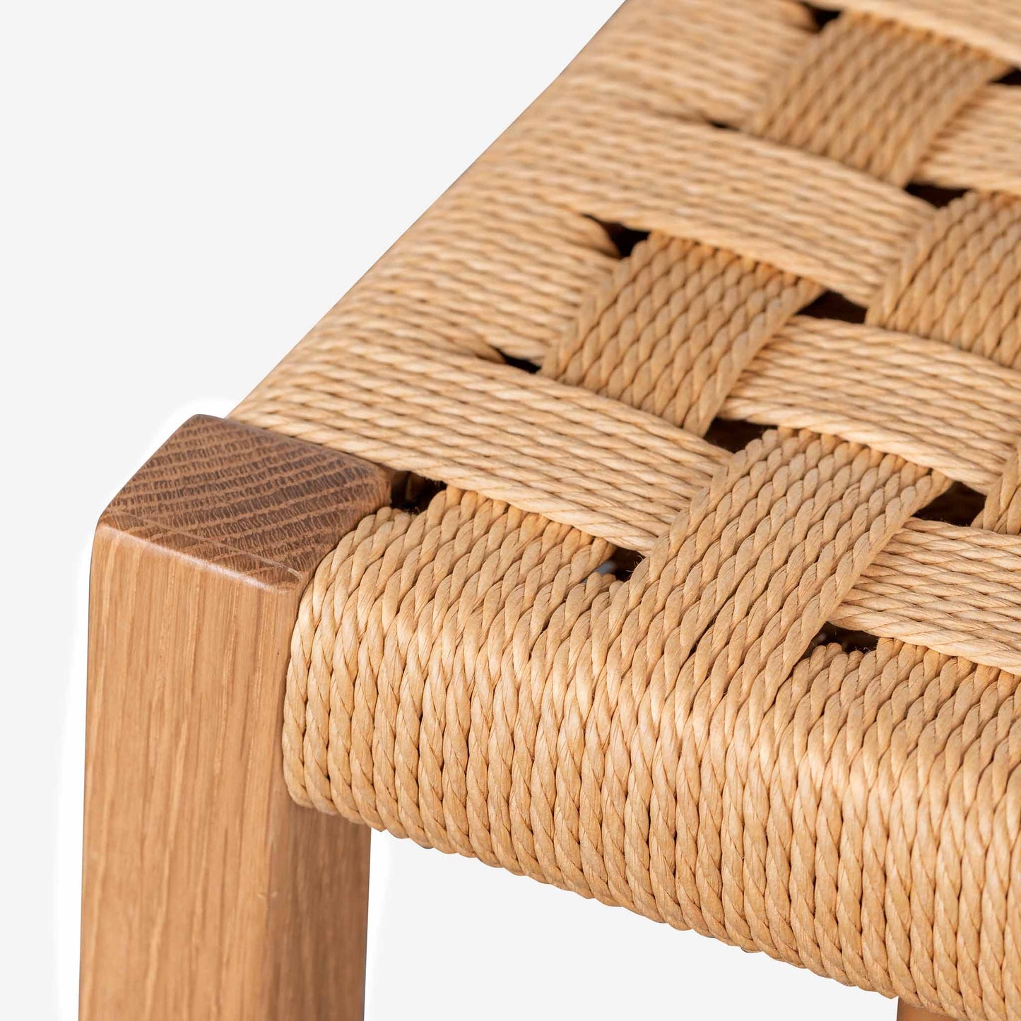 Natural Rattan Bar Stool (65cm)