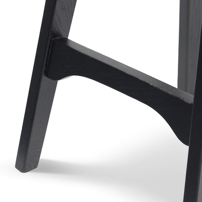 Full Black Bar Stool (65cm)