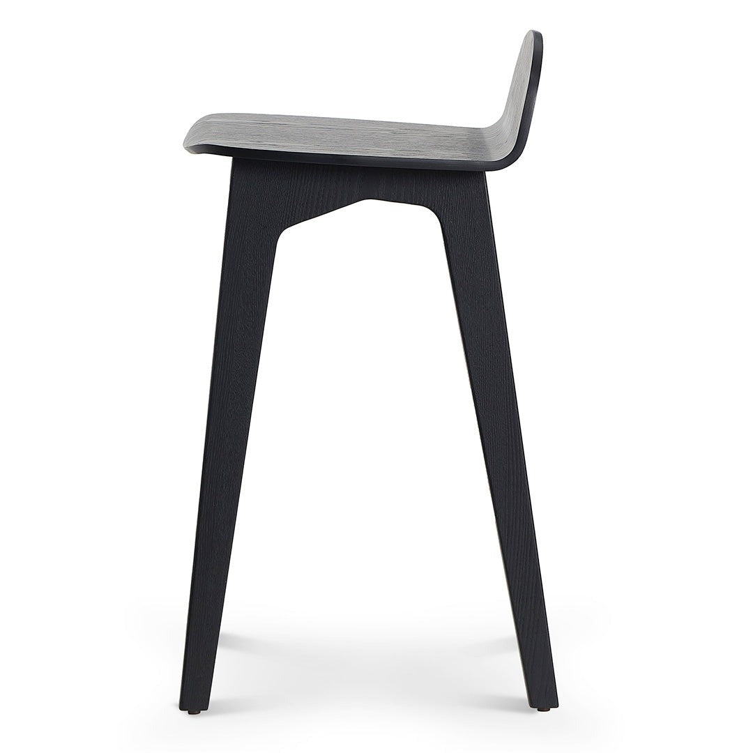 Full Black Bar Stool (65cm)