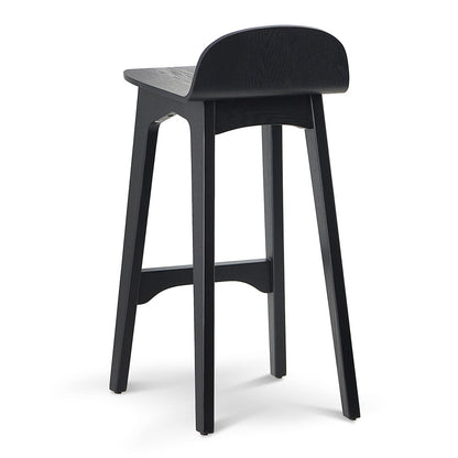 Full Black Bar Stool (65cm)