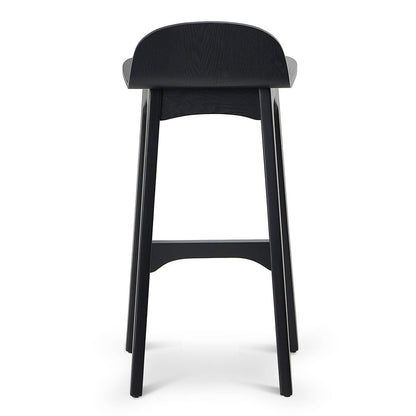 Full Black Bar Stool (65cm)