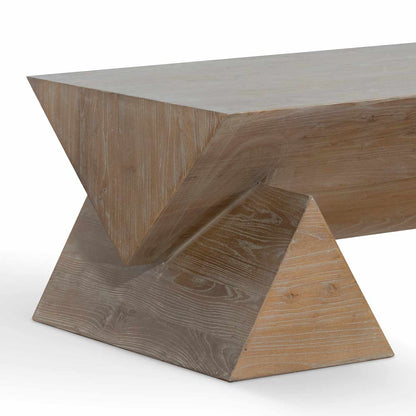 Elm Coffee Table - 1.52m Natural