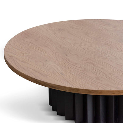 Round Messmate Coffee Table - Black Base