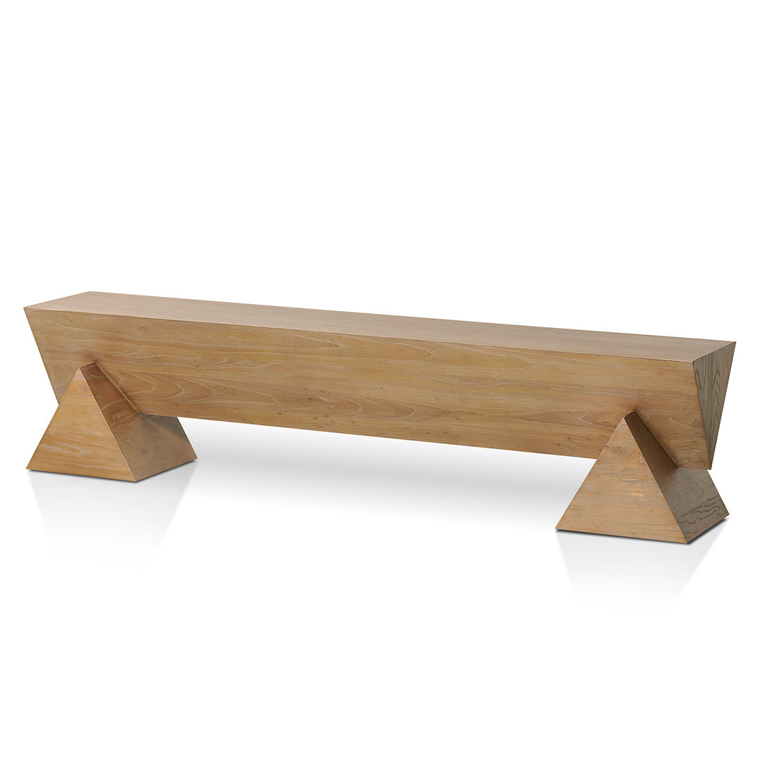 Elm Bench - 1.9m Natural