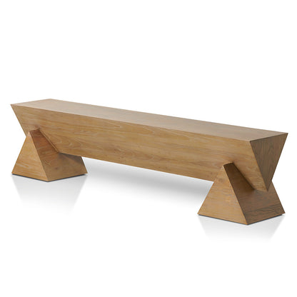 Elm Bench - 1.9m Natural