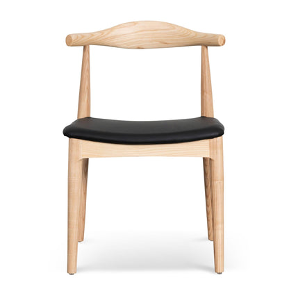 Elbow Dining Chair - Natural Ash