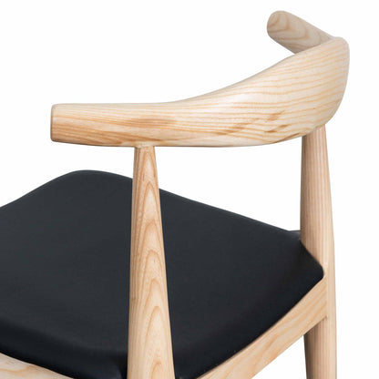 Elbow Dining Chair - Natural Ash