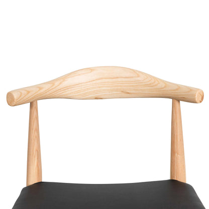 Elbow Dining Chair - Natural Ash